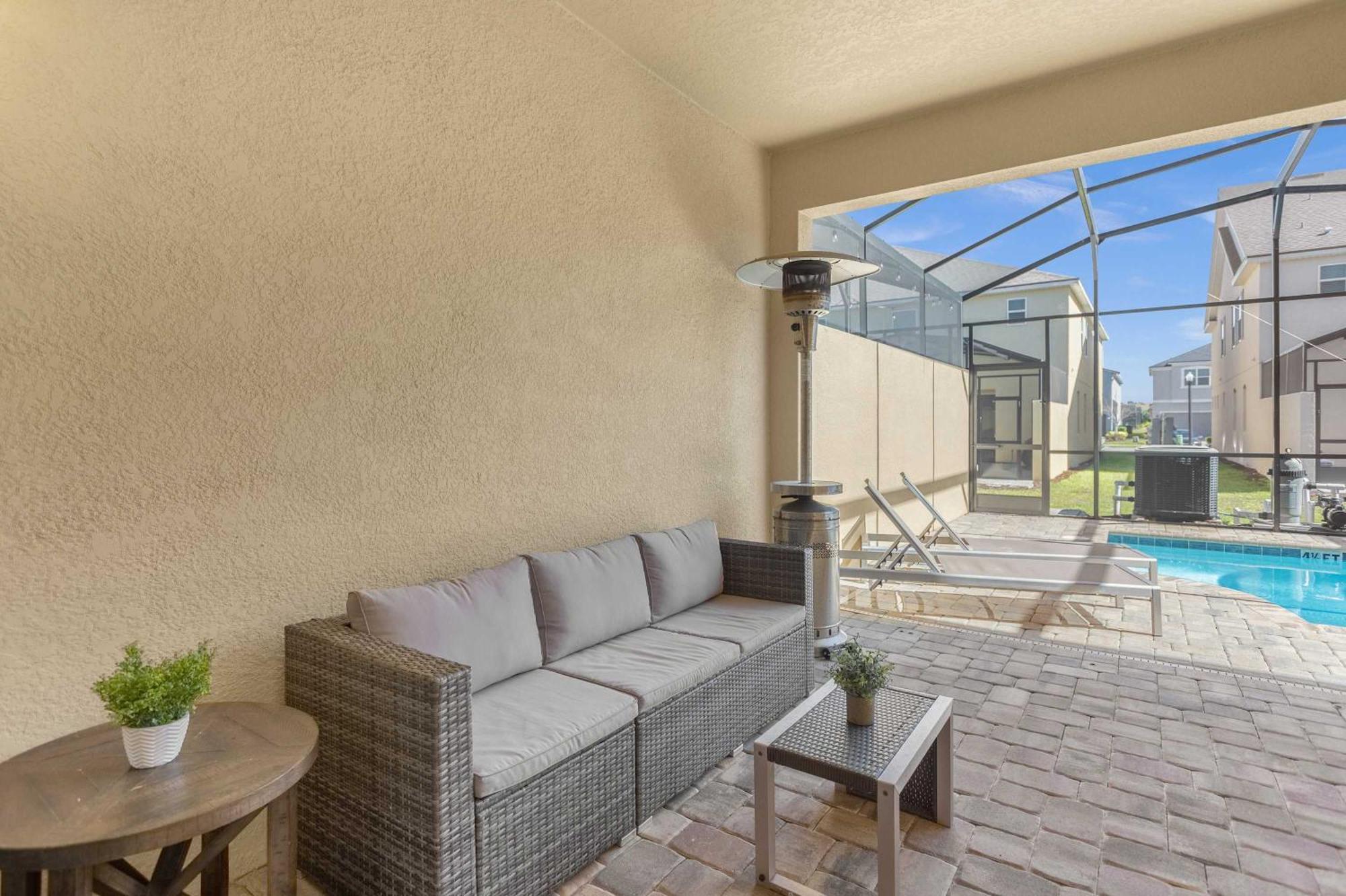 4Br Villa Home With Private Pool Near Disney 키시미 외부 사진