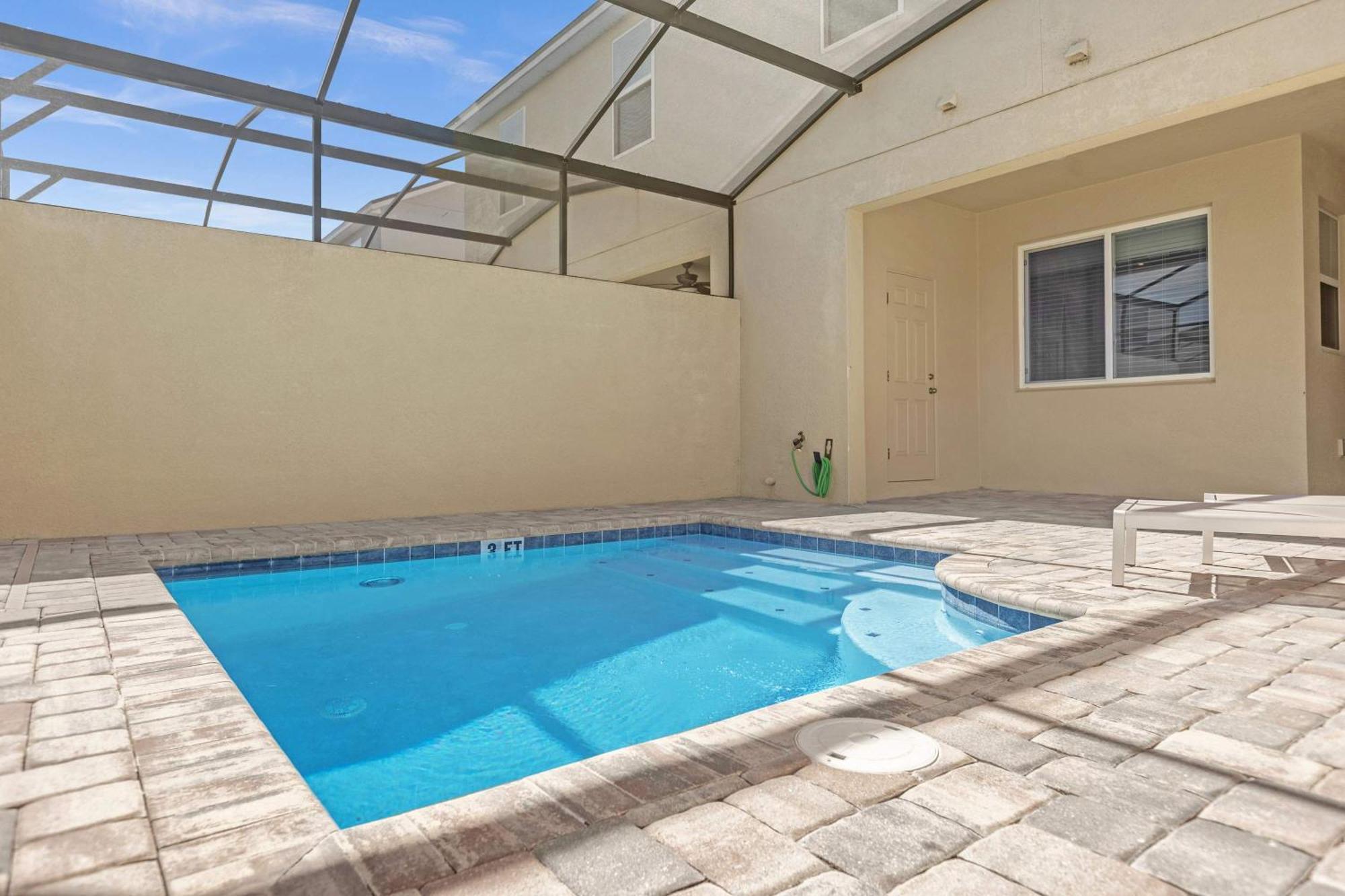 4Br Villa Home With Private Pool Near Disney 키시미 외부 사진